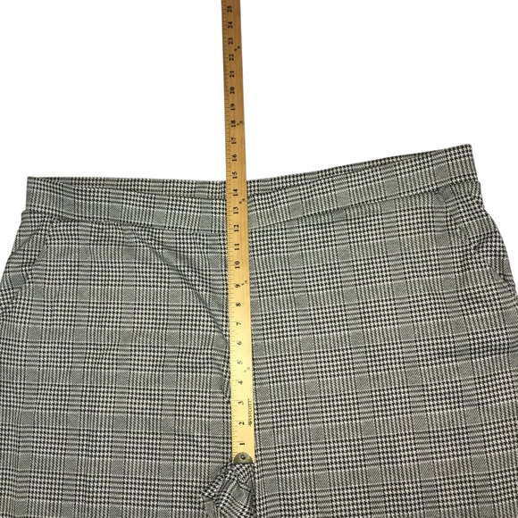 Style & Co Woman Houndstooth Cropped Pants, Sz 4X - Picture 3 of 11